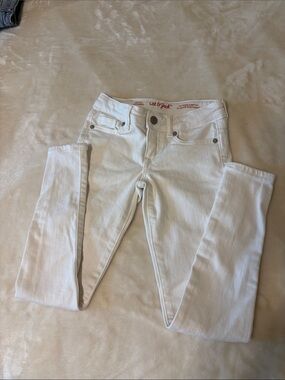 Cat & Jack Cream Skinny Jeans